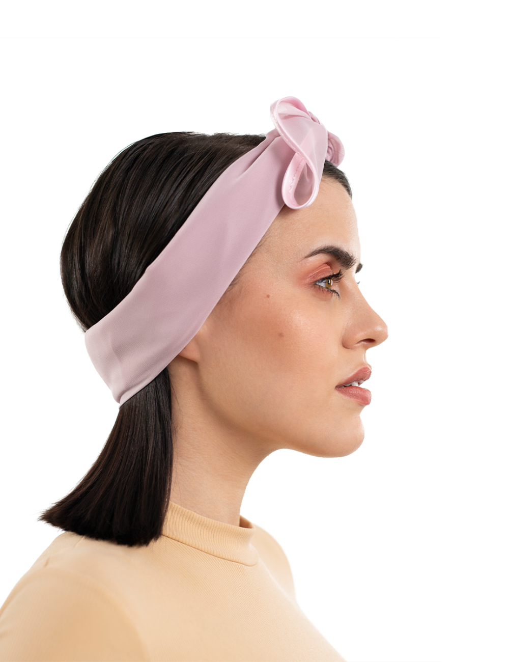 Maskup PRO Cotton Candy różowa opaska